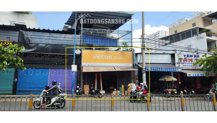 Cho thuê nhà Mặt Tiền Kênh Tân Hóa Q.Tân Phú–140m², 20Triệu